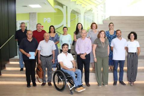 Foto de la última actividad conjunta entre la UPCT y Amusal, este verano, en el campus europeo de Innovación Social.